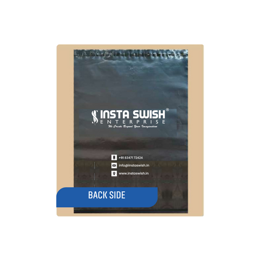 Packaging Bag Black With POD - With Print