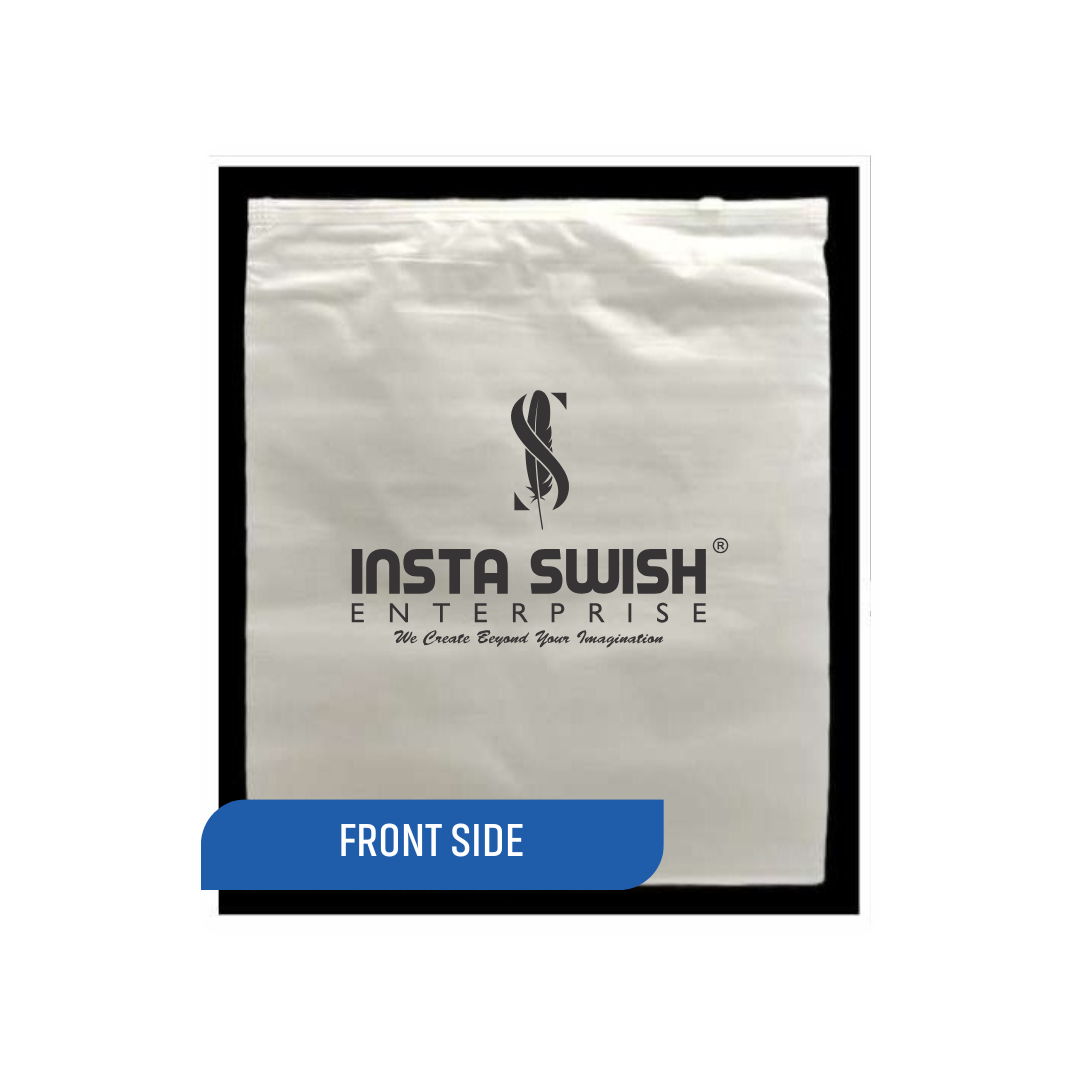 FROSTED ZIPPER LOCK BAG DOUBLE SIDE PRINTING